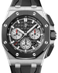 Audemars Piguet Royal Oak Offshore Chronograph Black Dial on Rubber Strap 26420SO.OO.A002CA.01 Complete