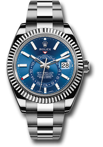 Rolex SkyDweller Blue Dial on Oyster 326934 Card 2022