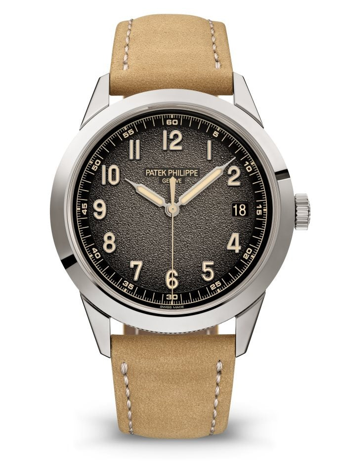 Patek Philippe Calatrava Self-Winding Charcoal Grey Dial on Strap 5226G-001 Complete 2023