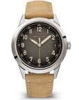 Patek Philippe Calatrava Self-Winding Charcoal Grey Dial on Strap 5226G-001 Complete 2023