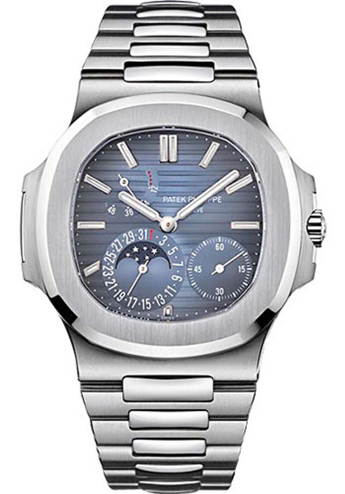 Patek Philippe Nautilus Blue Dial on Bracelet 5712/1A-001 Complete 2013