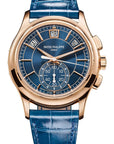 Patek Philippe Complications - Flyback Chronograph Blue Dial on Strap 5905R-010 Complete 2025
