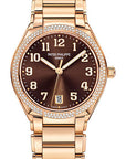 Patek Philippe Twenty-4 Brown Sunburst Dial on Bracelet 7300/1200R-001 Complete 2021