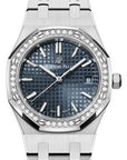 Audemars Piguet Royal Oak Blue Dial on Bracelet 77351ST.ZZ.1261ST.01 Card 2022
