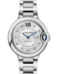 Cartier Ballon Bleu 33mm Silver Dial on Stainless Steel W4BB0021 Complete 2023