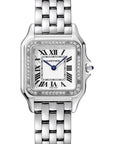 Cartier Panthere de Cartier Medium Silver Dial on Bracelet W4PN0018 Complete Open Date