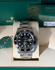 Rolex Submariner Black Dial on Oyster 126610LN Complete 2023