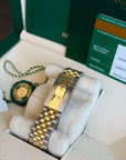 Rolex Datejust 36 Champagne Diamond Dial on Jubilee 126233 Card 2018