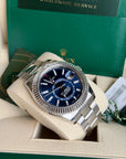Rolex SkyDweller Blue Dial on Oyster 326934 Complete 2021