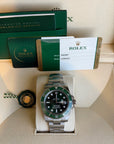 Rolex Submariner Hulk Green Dial on Oyster 116610LV Complete 2016