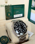 Rolex Submariner No-Date Black Dial on Oyster 124060 Card 2022