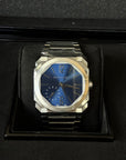 Bvlgari Octo Finissimo Blue Dial on Bracelet 103431 Complete