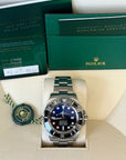 Rolex Sea-Dweller Deepsea James Cameron Blue James Cameron Dial on Oyster 126660 Complete 2021