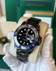 Rolex GMT-Master II 'Batman' PVD Black Dial on Oyster 116710BLNR Card 2017