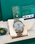 Rolex Datejust 31 Mother of Pearl Roman Dial on Jubilee 178343 Complete 2021