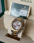 Rolex Yacht Master Dark Mother Of Pearl Dial on Oyster 16623 Card 2009