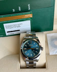 Rolex Milgauss Blue Dial on Oyster 116400GV Complete 2019