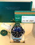 Rolex Sea-Dweller Deepsea James Cameron Dblue James Cameron Dial on Oyster 116660 Complete 2017