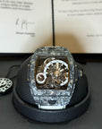 Hublot Spirit of Big Bang Tourbillon Skeleton Dial on Leather Strap 645.QW.2012.RW Complete 2021
