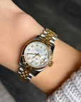 Rolex Datejust Lady Mother of Pearl Diamond Dial on Jubilee 179173 Complete 2007