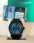 Rolex Milgauss Blue Dial on Oyster 116400GV Complete 2014