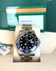 Rolex GMT-Master II 'Batman' Black Dial on Oyster 116710BLNR Complete 2018