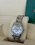 Rolex Datejust Pearlmaster 34 Rhodium Diamond Dial on Oyster 81339 Complete 2019