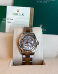Rolex Datejust 31 Floral MOP Roman Diamond VI Dial on Oyster 178341 Card 2018