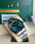 Rolex Milgauss Blue Dial on Oyster 116400GV Complete 2019