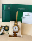 Rolex Datejust Lady White Mother-Of-Pearl Diamond Dial on Oyster 279173 Card 2019