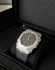 Bvlgari Octo Finissimo Black Dial on Textile 103371 Complete