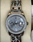 Rolex Datejust Pearlmaster 34 Rhodium Diamond Dial on Oyster 81339 Complete 2019