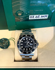 Rolex Submariner Black Date Dial on Oyster 126610LN Complete 2024