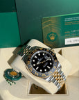 Rolex GMT-Master II Black Dial on Jubilee 126713GRNR Complete 2023