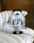 Breguet Reine de Naples 8908 MOP Dial on Leather Satin Strap 8908BB52864D00D with Box