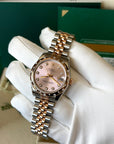 Rolex Datejust 31 Rose Diamond Dial on Jubilee 178341 Complete 2016
