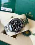 Rolex Daytona Black Dial on Oyster 116500LN Card 2023