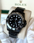 Rolex GMT-Master II Black Dial on Oyster 116710LN Complete 2010