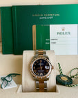 Rolex Datejust 31 Purple Roman Dial on Oyster 178341 Complete 2017