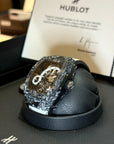 Hublot Spirit of Big Bang Tourbillon Skeleton Dial on Leather Strap 645.QW.2012.RW Complete 2021