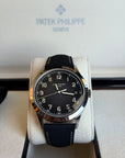 Patek Philippe Calatrava Self-Winding Charcoal Grey Dial on Strap 5226G-001 Complete 2023