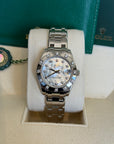 Rolex Datejust Pearlmaster 34 White Mother-Of-Pearl Diamond Dial on Pearlmaster 81319