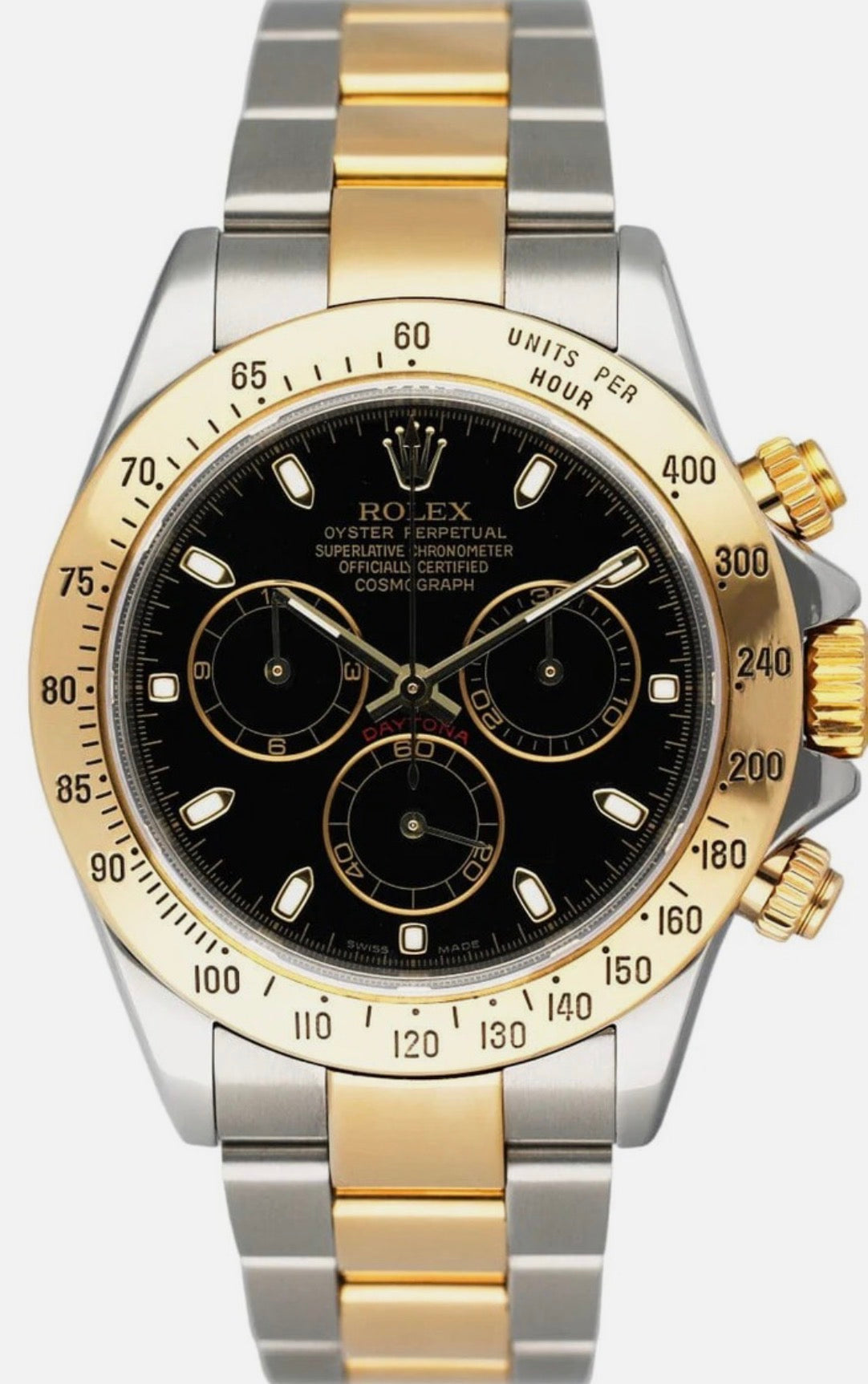 Rolex Daytona Black Dial on Oyster 116523 Papers 2007