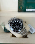 Rolex Submariner No-Date Black Dial on Oyster 124060 Card 2022