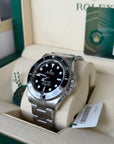 Rolex Submariner No-Date Black Dial on Oyster 124060 Card 2022