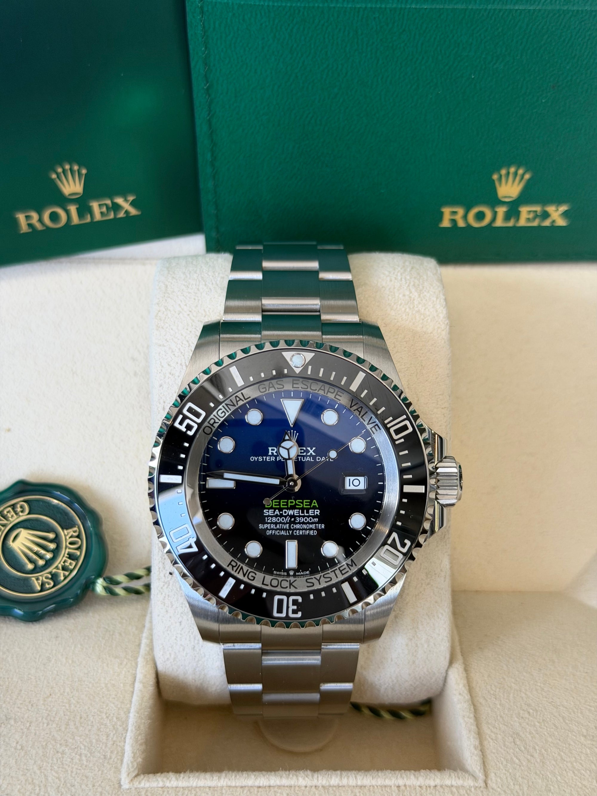 Rolex Sea-Dweller Deepsea James Cameron Blue James Cameron Dial on Oyster 126660 Complete 2021