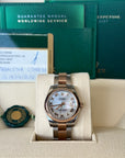 Rolex Datejust 31 Mother of Pearl Roman Dial on Oyster 178241 Card 2014