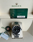 Rolex Airking Black Dial on Oyster 116900 Complete 2020