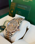 Rolex Datejust 41 Slate Gray Green Roman Dial on Jubilee 126331 Card 2024