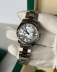 Rolex Datejust 31 White Mother-Of-Pearl Diamond Dial on Oyster 278274 Card 2026